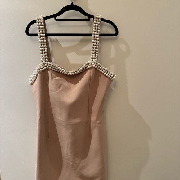 Oddmuse Pearl Trim Dress - Picture 3 of 5